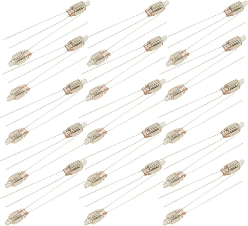 GODIYMODULES 30pcs 5mm Neon Bulb Indicator 5mm Bulb Lamp Red Neon Light - Image 3